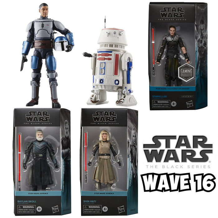 Star Wars Black Series Wave 16 COMPLETE SET OF 5