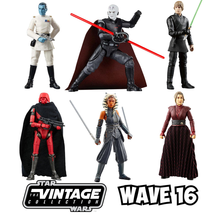 Star Wars: The Vintage Collection Wave 16 COMPLETE SET OF 6