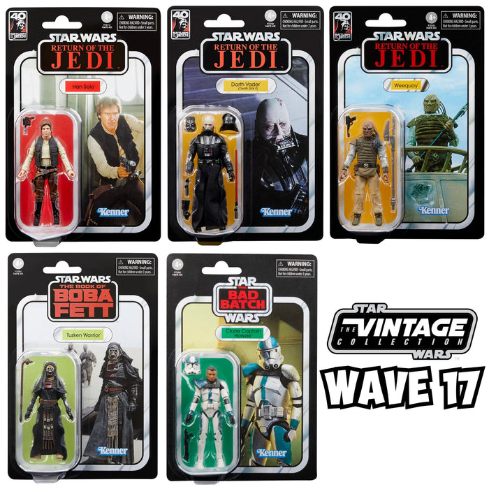 Star Wars: The Vintage Collection Wave 17 COMPLETE SET OF 5