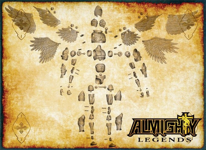 Almighty Legends Azrael