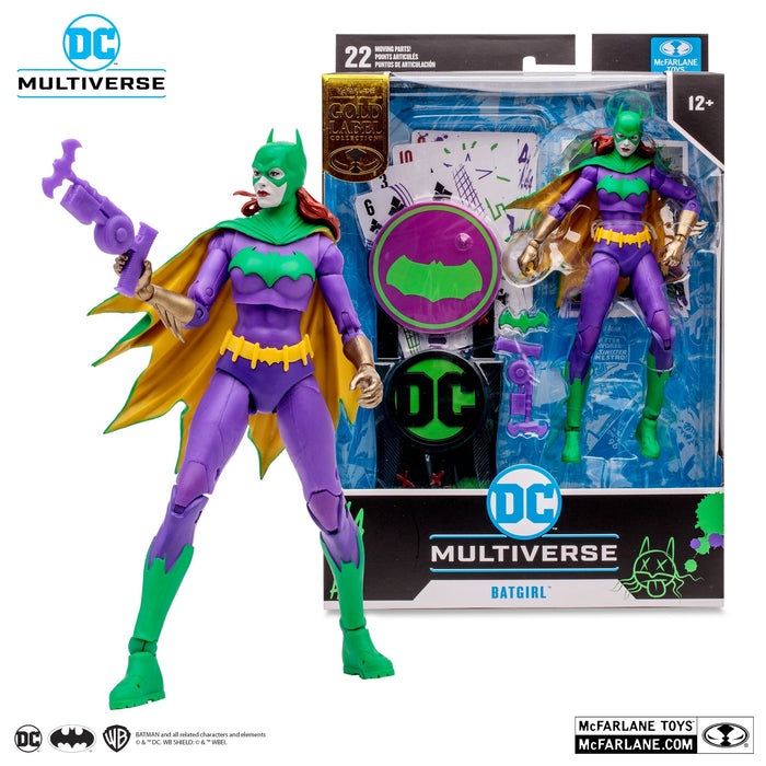 DC Multiverse Exclusive Gold Label Jokerized Batgirl