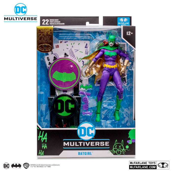 DC Multiverse Exclusive Gold Label Jokerized Batgirl