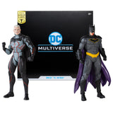 DC Multiverse Exclusive Gold Label Omega (Unmasked) Vs. Batman (Bloody)