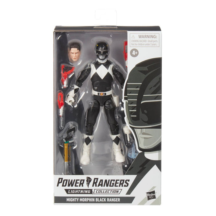 Power Rangers Lightning Collection Mighty Morphin Power Rangers Black Ranger Figure
