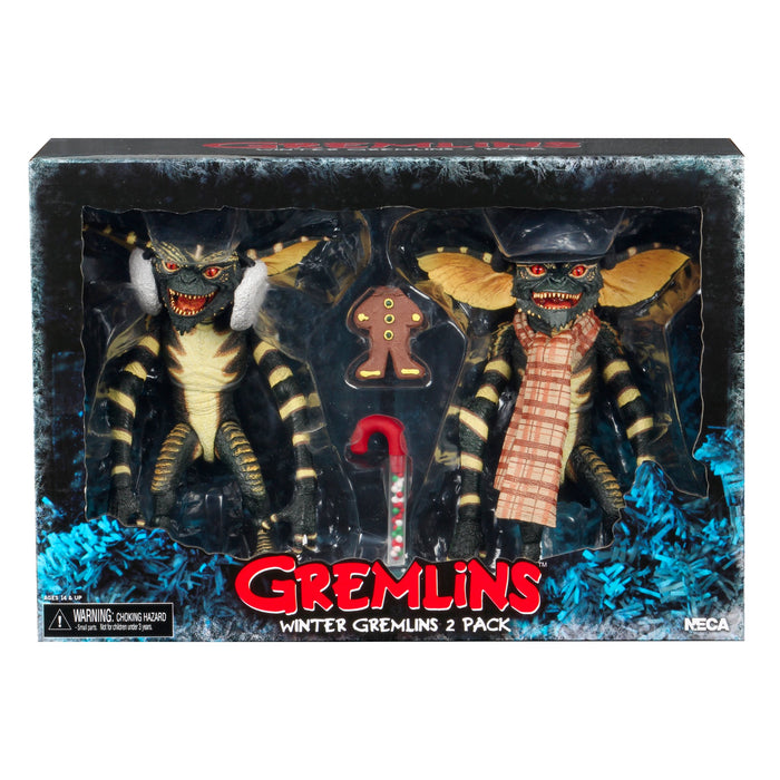 NECA Gremlins Santa Stripe & Gizmo 2-Pack — Nerdzoic Toy Store