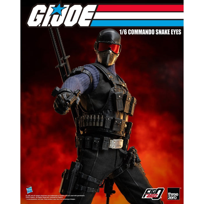 G.I. Joe FigZero Commando Snake Eyes (1/6 Scale)