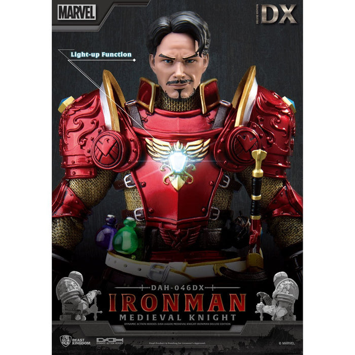 Marvel Dynamic 8ction Heroes DAH-046DX Medieval Knight Iron Man (Deluxe Ver.)