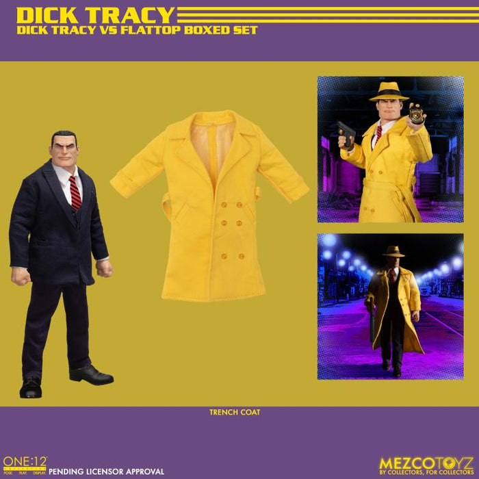 Dick Tracy vs Flattop Mezco One:12 Collective Boxed Set