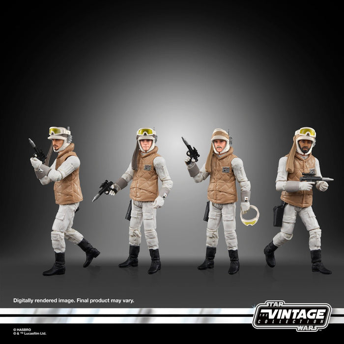 Star Wars The Vintage Collection Rebel Soldier (Echo Base Battle Gear) 4-Pack