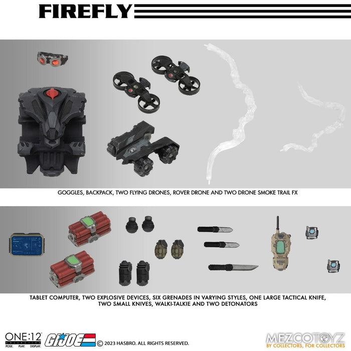 G.I. Joe Mezco One:12 Collective Firefly