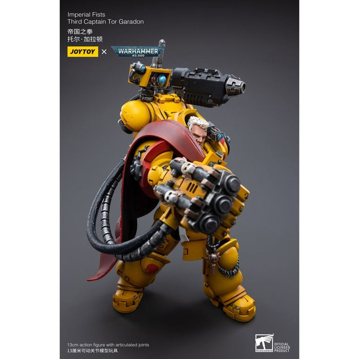 Warhammer 40k Imperial Fists Third Captain Tor Garadon (1/18 Scale)