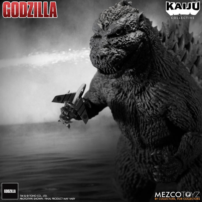 Godzilla (1954) Mezco Kaiju Collective Godzilla (Black & White)