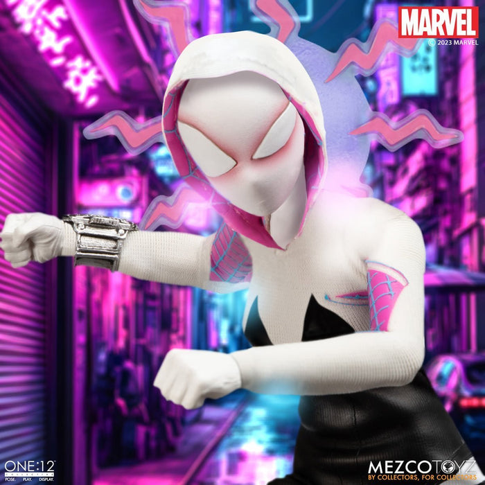 Ghost-Spider Mezco One:12 Collective Action Figure