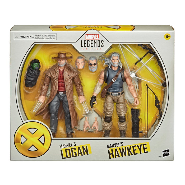 Marvel Legends X-Men 20th Anniversary Old Man Logan & Hawkeye 2-Pack