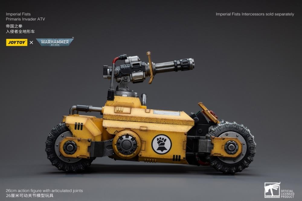 Warhammer 40k Imperial Fists Primaris Invader ATV (1/18 Scale)