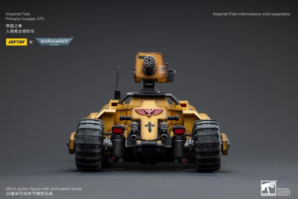 Warhammer 40k Imperial Fists Primaris Invader ATV (1/18 Scale)