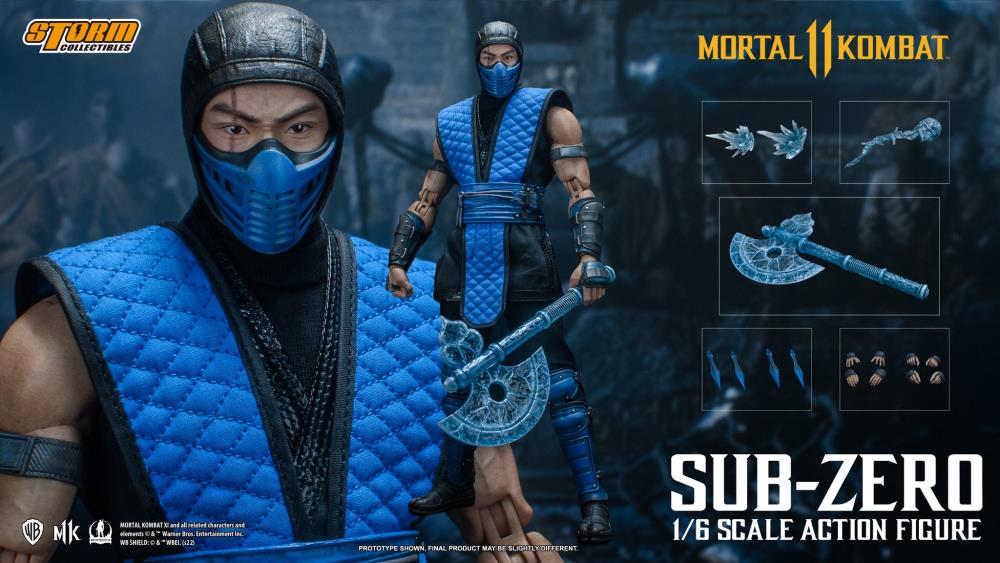 Storm Collectibles "Mortal Kombat 11" 1/6 Scale Sub-Zero (Klassic)