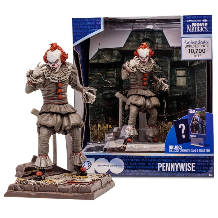 McFarlane Movie Maniacs WB 100: Pennywise (It Chapter II)