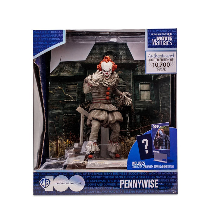 McFarlane Movie Maniacs WB 100: Pennywise (It Chapter II)