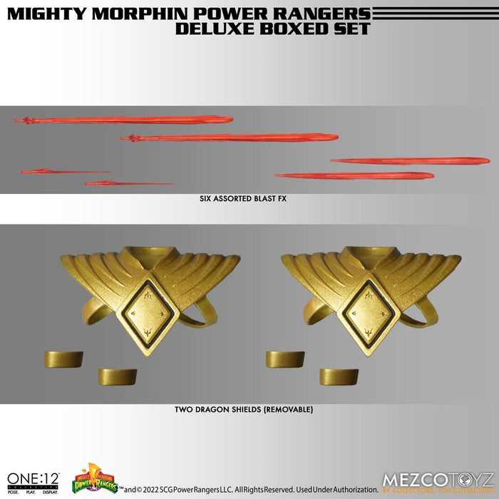 Mighty Morphin Power Rangers Mezco One:12 Collective Deluxe Box Set