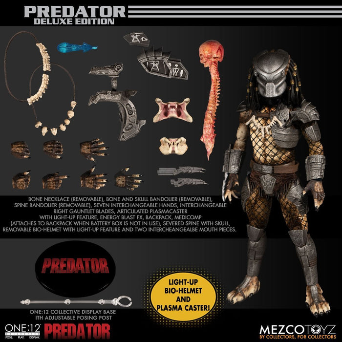 Predator Mezco One:12 Collective Deluxe Predator