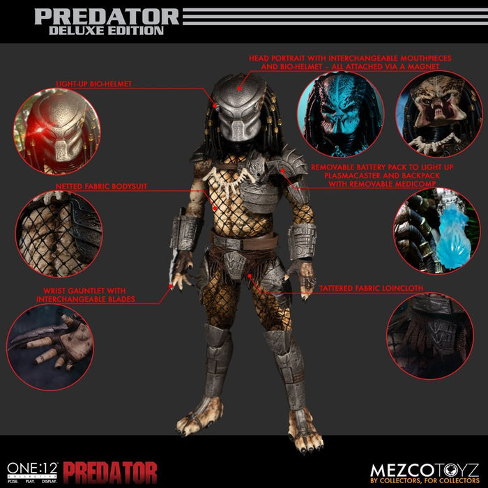 Predator Mezco One:12 Collective Deluxe Predator