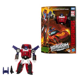 Transformers Generations War for Cybertron: Kingdom Exclusive Deluxe WFC-K41 Autobot Road Rage