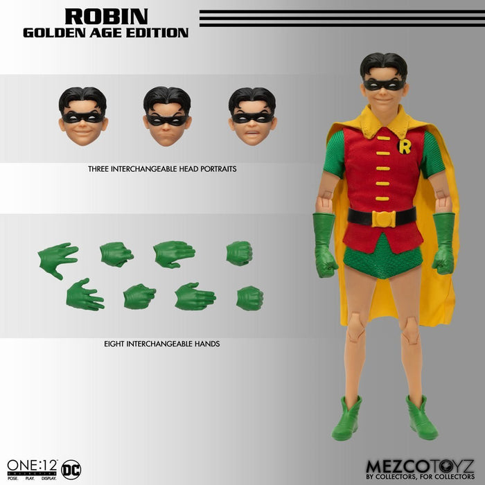 DC Comics Mezco One:12 Collective Robin (Golden Age Edition)