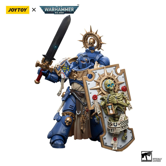 Warhammer 40k Ultramarines Primaris Captain (Relic Shield and Power Sword) (1/18 Scale)