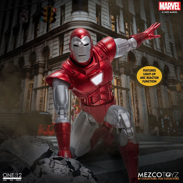 Marvel One:12 Collective Silver Centurion Iron Man