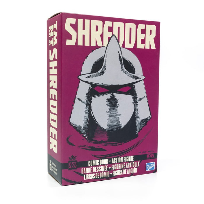 BST AXN: TMNT XL Super Shredder & Comic Set - 8 Figure
