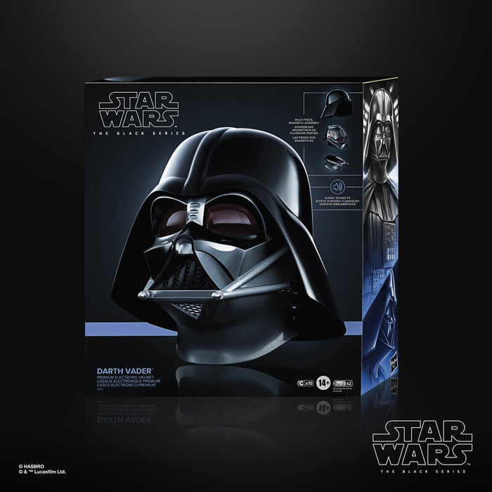 Star Wars The Black Series Darth Vader Premium Electronic Helmet (Kenobi)