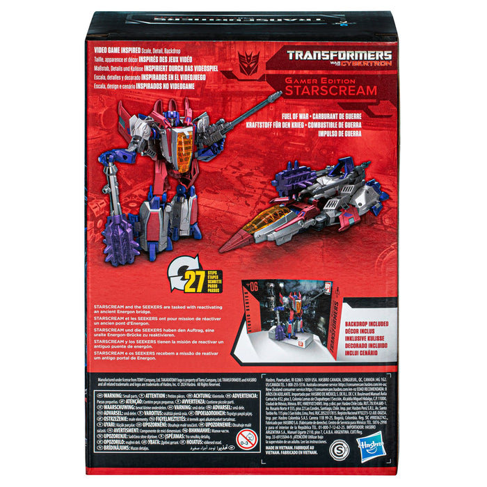 Transformers Studio Series Voyager Transformers: War for Cybertron 06 Starscream