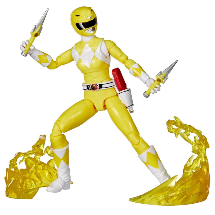 Power Rangers Lightning Collection Remastered Yellow Ranger Figure ...